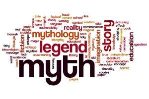 Myth word cloud